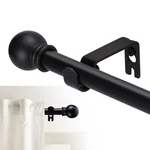 Gxoackj Curtain Rods For Windows 32-62 Inch, 5/8 35-62", Black New. Price: $20.41.