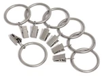 HD6063 Pack Of 14 Drapery Curtain Rings With Clips, 2.5 Inch Inner Diameter, ... New. Price: $24.73.