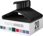 Plastic Hangers 20 Pack Black - Clothes Makes Perfect Coat New. Price: $26.58.