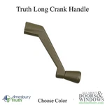 Amesbury Truth Long Length Crank Handle For Casement Windows 11/32 Inch Spline New. Price: $5.35.