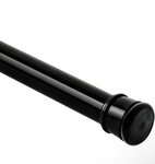 Shower Curtain Rod 56-104 Inch, 1"DIAMETER Spring Long Adjustable Tension Open. Price: $19.99.