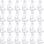 Bbto 40 Pcs 1 Inch Hold Down Brackets Clear Plastic Blinds Hooks Bottom... New. Price: $15.53.