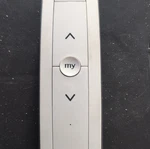 Somfy 1 Channel Remote Control For Motorized Window Blinds & Shades, White Open. Price: $65.00.