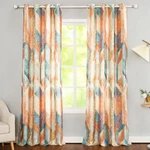 Leeva Window Treatment Curtains For Room Divider, Modern Printing Light Block... New. Price: $80.00.