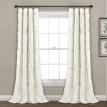 Lush Decor Avon Window Panel Single Ivory The Gray Barn Dairy 54" X 84" Open. Price: $18.99.