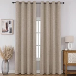 Cucraf 100% Blackout Window Curtains 84 Inches Long 2 Panels Set, Faux Linen ... New. Price: $30.66.