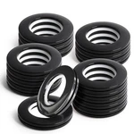 Wcic Curtain Grommets Eyelet Rings Round Plastic 16PCS, Black New. Price: $14.52.