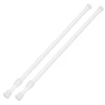 Ginbel Direct Pack Tension Curtain Rod 28-48 Inch, Small Short Adjustable New. Price: $33.91.
