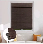 Luckup Cordless Bamboo Roman Blinds Shades For Indoor Windows-blackout Open. Price: $17.10.