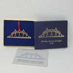 Holiday Festival Of Lights Ornament Charleston Sc Cooper River Bridge 1993 New. Price: $488.44.