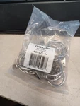 Ivilon Drapery Curtain Rings Clips Set Of SR921-14 Brushed Nickel Open. Price: $12.95.