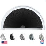 Arch Window Blackout Cellular Shades Half Circle Moon Covering No New. Price: $53.03.