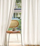 Miulee Back Tab Cream Beige Curtains 52X 92 Inch Long Panels Set - New. Price: $15.00.