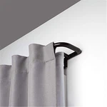 Umbra Twilight Double Black Out Window Curtain Rod Wrap Around Adjustabl New. Price: $54.07.