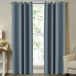 Turquoize Darkening Curtains For Bedroom Themal Insulated Blackout New. Price: $73.66.